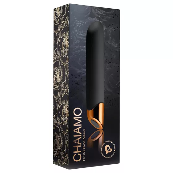 Chaiamo - Rechargeable, Waterproof Black Vibrator
