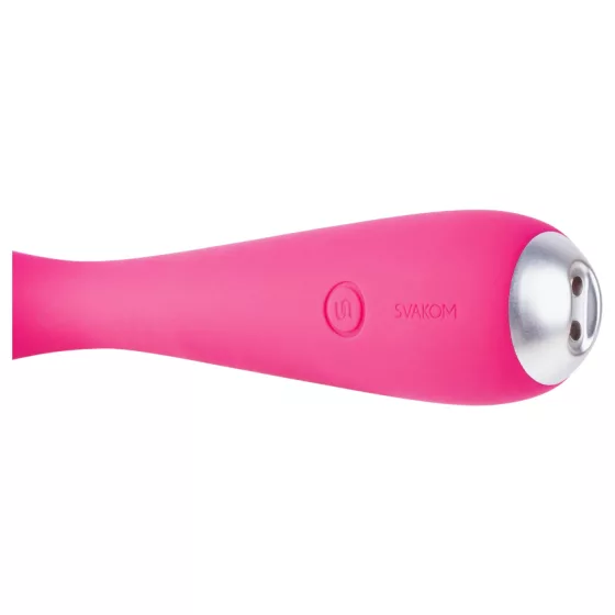 Svakom Iris - Rechargeable, Waterproof G-Spot Vibrator (Red)