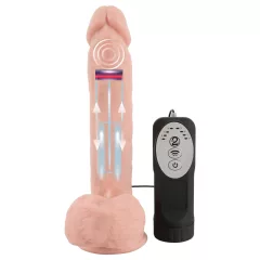   Medical Thrusting - suction-cup thrusting & rotating vibrator (flesh-coloured)