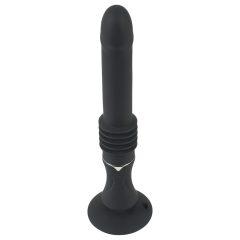 You2Toys Thrusting Vibrator with Suction Cup (Black)