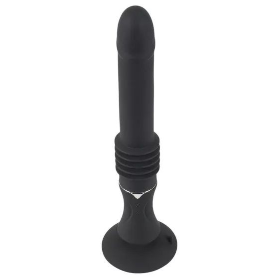 You2Toys Thrusting Vibrator with Suction Cup (Black)