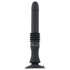 You2Toys Thrusting Vibrator with Suction Cup (Black)