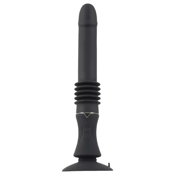 You2Toys Thrusting Vibrator with Suction Cup (Black)