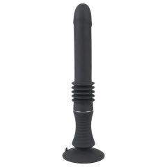 You2Toys Thrusting Vibrator with Suction Cup (Black)