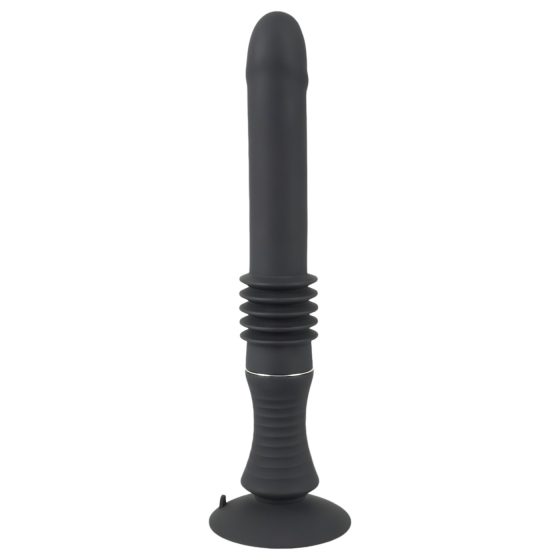 You2Toys Thrusting Vibrator with Suction Cup (Black)