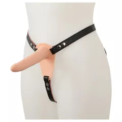 You2Toys - Rechargeable Strap-On Vibrator (Flesh-Coloured)