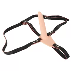 You2Toys - Rechargeable Strap-On Vibrator (Flesh-Coloured)