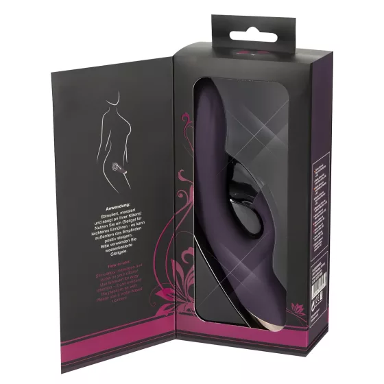 Javida - Waterproof Vibrator with Clitoral Suction (Purple)