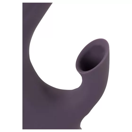 Javida - Waterproof Vibrator with Clitoral Suction (Purple)