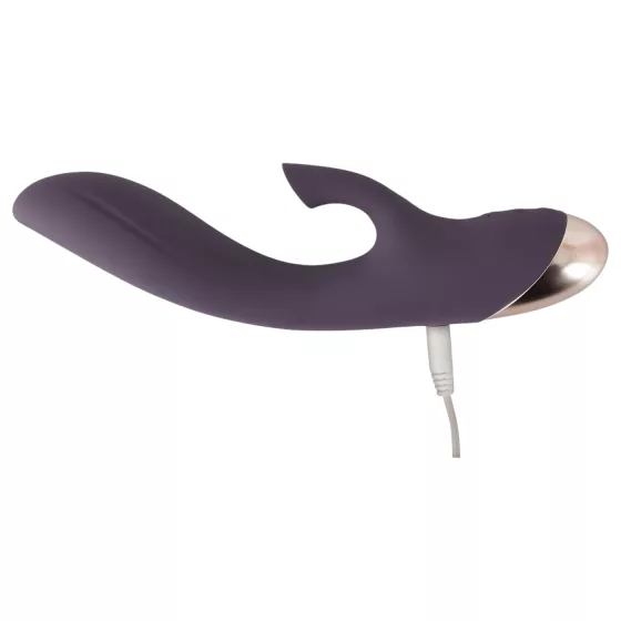 Javida - Waterproof Vibrator with Clitoral Suction (Purple)