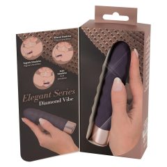   You2Toys Elegant Diamond - Rechargeable Wand Vibrator (Purple)
