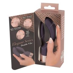   You2Toys Elegant Rechargeable Dual Vibrator with Clitoral Arm (Purple)