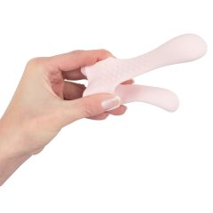   Couples Choice - cordless, twin-motor couple vibrator (pale pink)