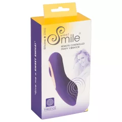   SMILE Panty - Rechargeable, Wireless Clitoral Vibrator (Purple) 