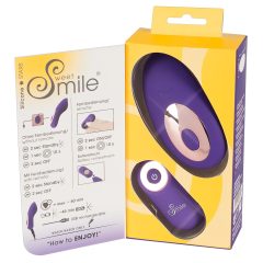   SMILE Panty - Rechargeable, Wireless Clitoral Vibrator (Purple) 