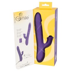 Smile Pearl - Pearl-textured Vibrator (Purple)