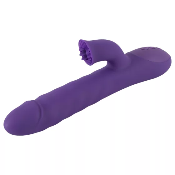 Smile Pearl - Pearl-textured Vibrator (Purple)