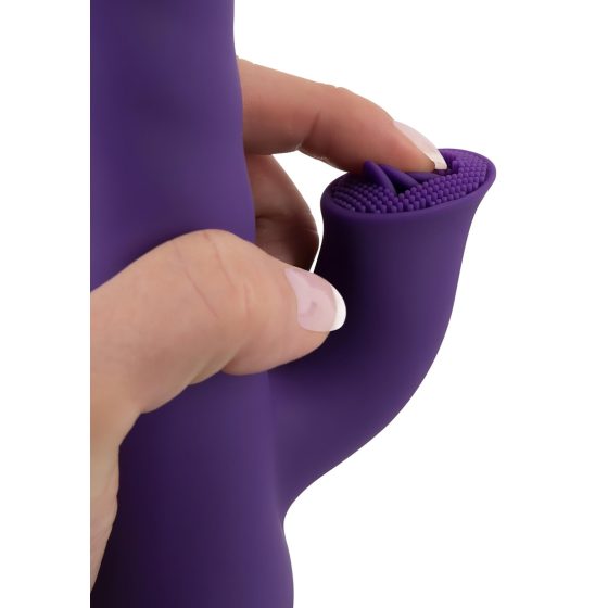 Smile Pearl - Pearl-textured Vibrator (Purple)