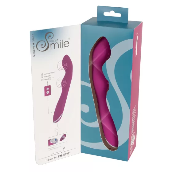 SMILE - Flexible A & G-Spot Vibrator (Pink)