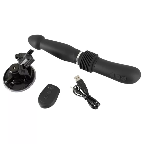 You2Toys - RC Thrusting Vibrator (Rechargeable, Black)
