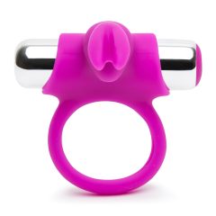  Happyrabbit - Rechargeable Radio-Controlled Ring (Purple-Silver)