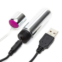   Happyrabbit - Rechargeable Radio-Controlled Ring (Purple-Silver)