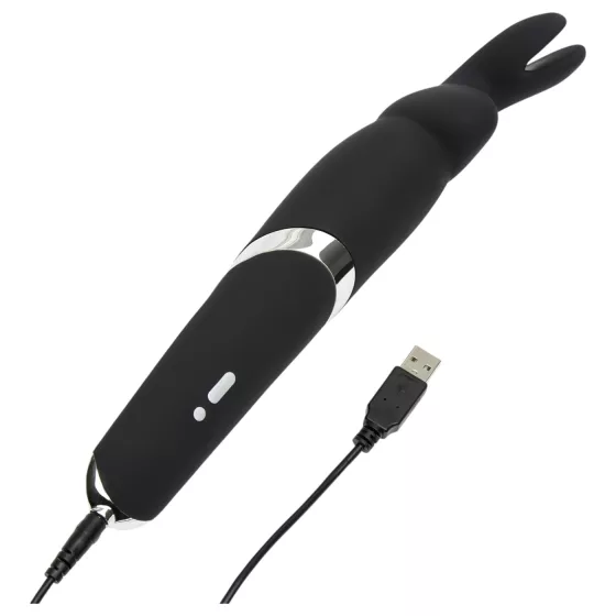 Happyrabbit Wand - Rechargeable Massager Vibrator (Black)