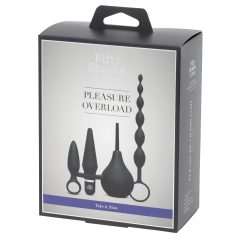 Fifty Shades of Grey Take It Slow - 4in1 Anal Set (Black)