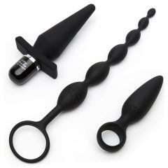 Fifty Shades of Grey Take It Slow - 4in1 Anal Set (Black)