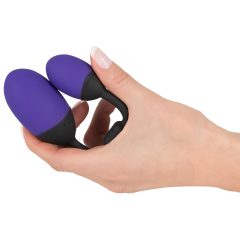 GoGasm Vibrating Egg Duo for Her - Purple & Black