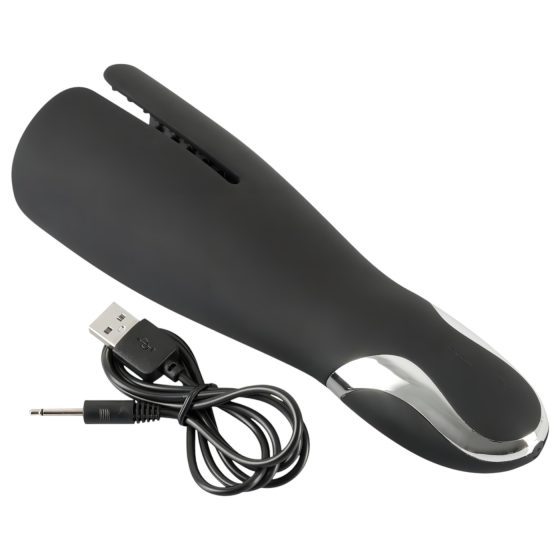 Rebel Strong - Rechargeable Acorn Vibrator (Black)