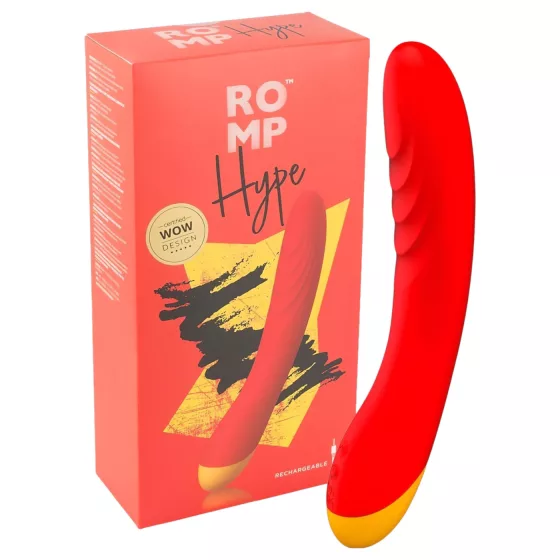 ROMP Hype - Waterproof G-spot Vibrator (Orange) 