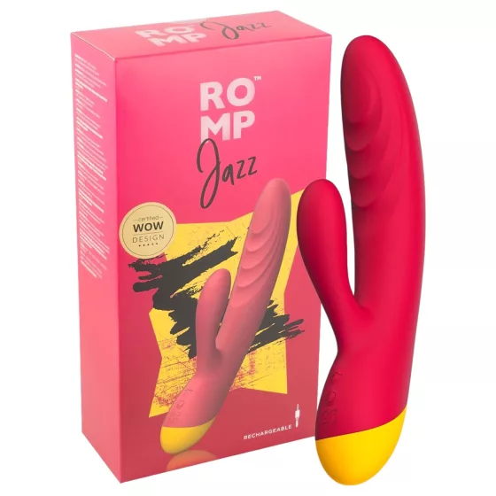 ROMP Jazz - Waterproof Clitoral and G-Spot Vibrator (Pink) 