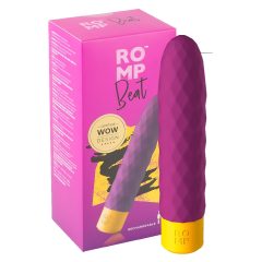   ROMP Beat - Rechargeable, Waterproof Stick Vibrator (Purple) 