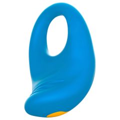 ROMP Juke - Waterproof Vibrating Penis Ring (Blue)