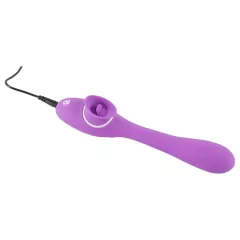 You2Toys Dual Delight Rechargeable 2in1 Vibrator (Purple)