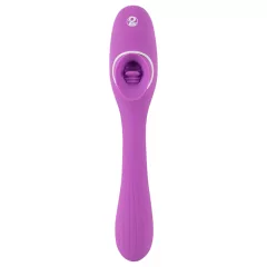 You2Toys Dual Delight Rechargeable 2in1 Vibrator (Purple)