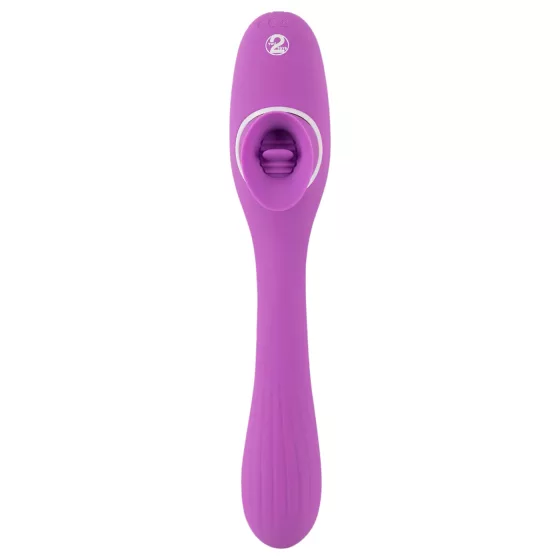 You2Toys Dual Delight Rechargeable 2in1 Vibrator (Purple)