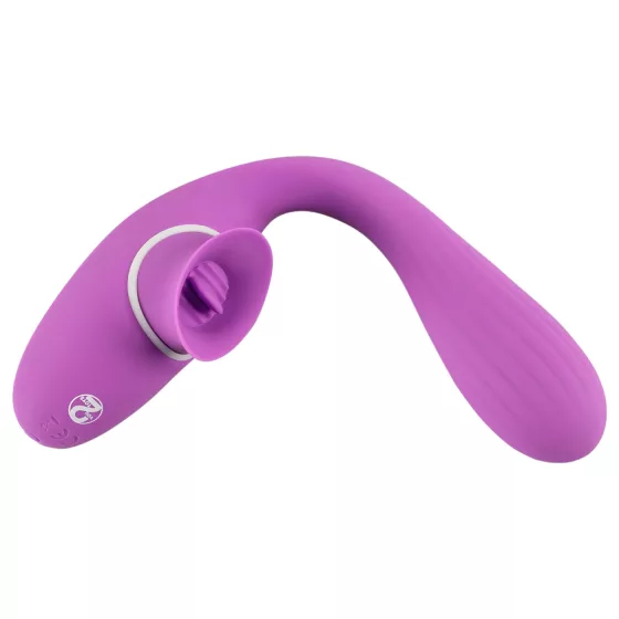 You2Toys Dual Delight Rechargeable 2in1 Vibrator (Purple)