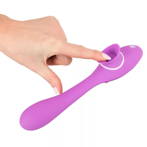 You2Toys Dual Delight Rechargeable 2in1 Vibrator (Purple)