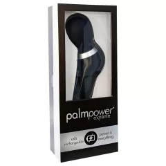   PalmPower Extreme Wand - rechargeable massager vibrator (black)