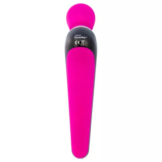 PalmPower Extreme Wand - Rechargeable Massager Vibrator (Pink-Black) 