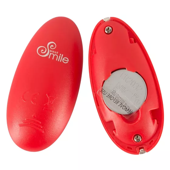 SMILE Love Ball - Rechargeable Wireless Vibrating Egg (Red)