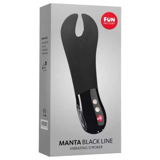 Fun Factory Manta - glans vibrator (black)