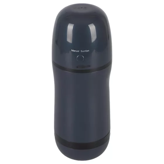Rebel - 2-in-1 Suction & Vibration Stroker (Black)