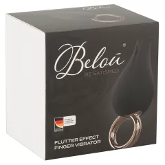 Belou - Rechargeable Waterproof Clitoral Vibrator (Black)