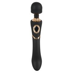   Cleopatra Wand - Rechargeable, waterproof massager vibrator (black)