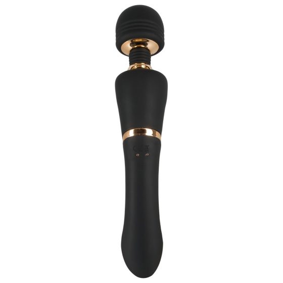 Cleopatra Wand - Rechargeable, waterproof massager vibrator (black)