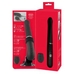   You2Toys RC Thrusting Machine 2.0 - Rechargeable Vibrator (Black)