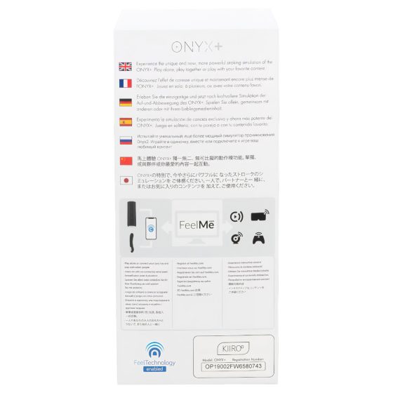 Kiiroo Onyx+ - Interactive Masturbator (Black)